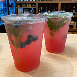 image of blueberry mint lemonade